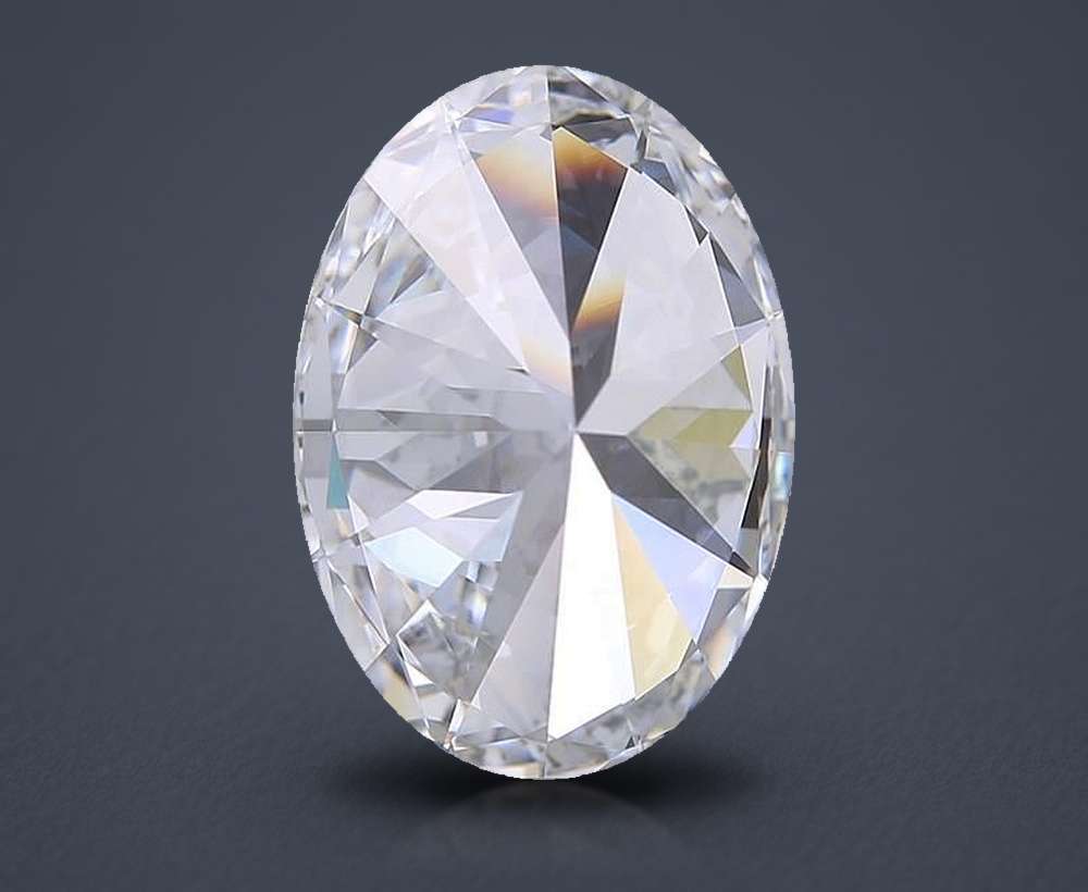 3.21 Carat Oval Lab Diamond