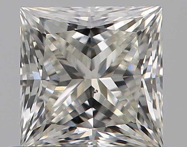 0.59ct J VS2 Rare Carat Ideal Cut Princess Diamond