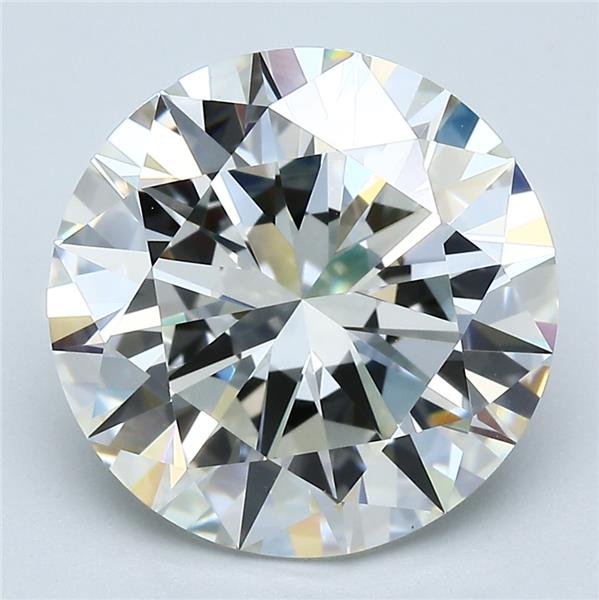 5.62ct J VS1 Excellent Cut Round Diamond