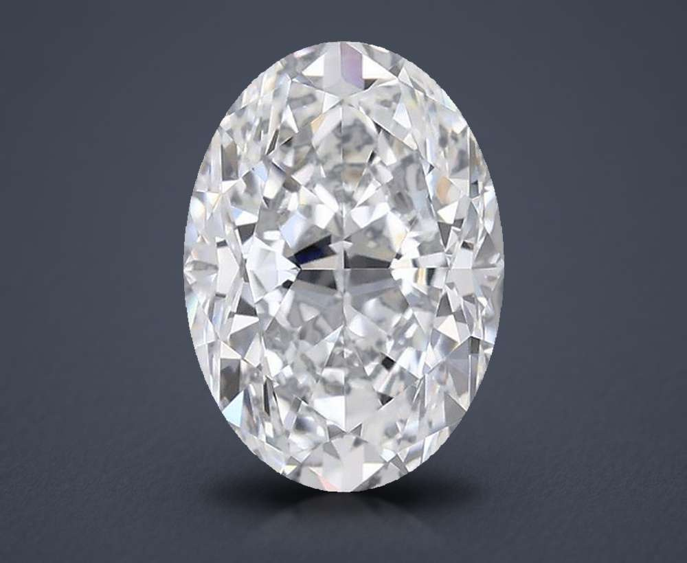 0.80 Carat Oval Natural Diamond