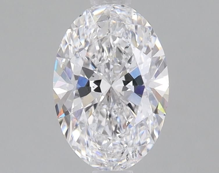 0.92ct E SI1 Rare Carat Ideal Cut Oval Lab Grown Diamond