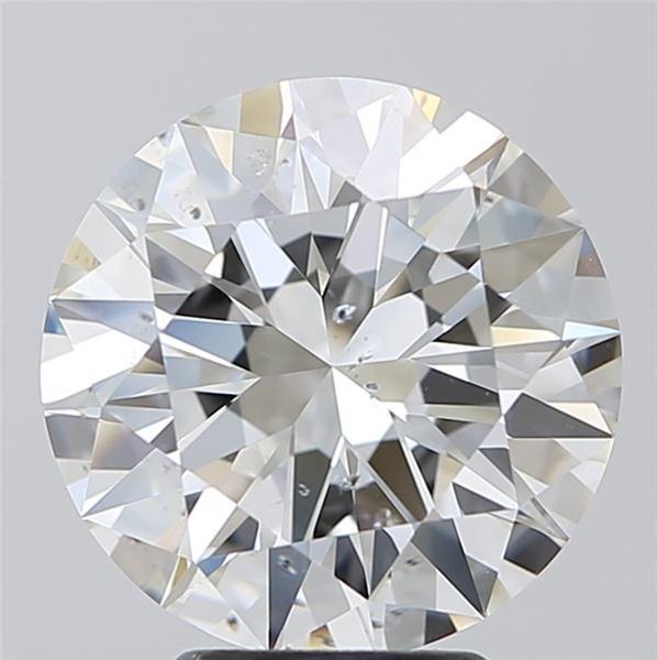 4.32ct G SI1 Excellent Cut Round Diamond