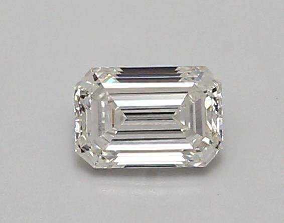 0.63ct F VVS2 Rare Carat Ideal Cut Emerald Lab Grown Diamond