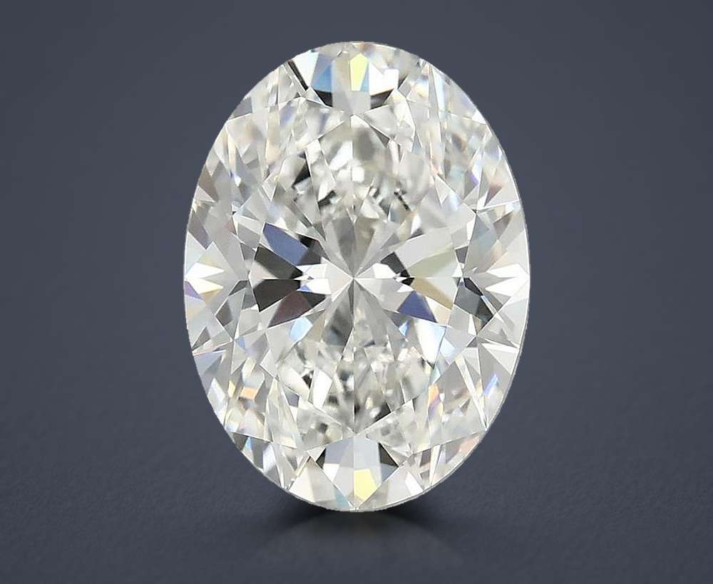 3.67 Carat Oval Lab Diamond