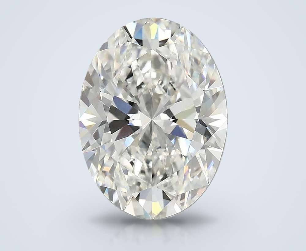 3.67 Carat Oval Lab Diamond