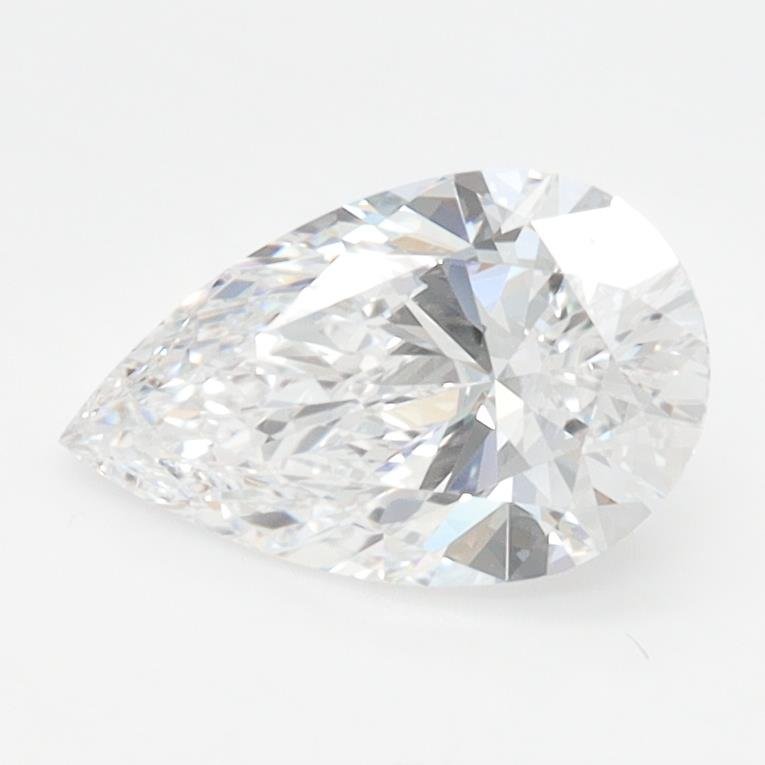 1.06ct D VVS1 Rare Carat Ideal Cut Pear Lab Grown Diamond