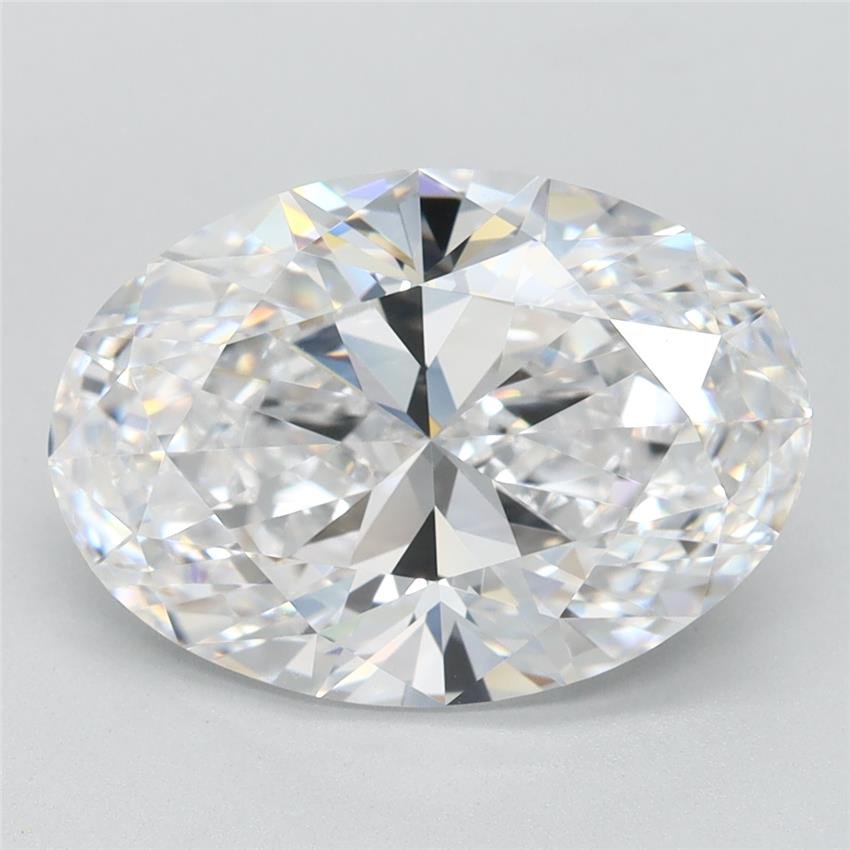 3.87 Carat Oval Lab Diamond
