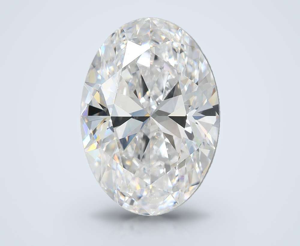3.87 Carat Oval Lab Diamond