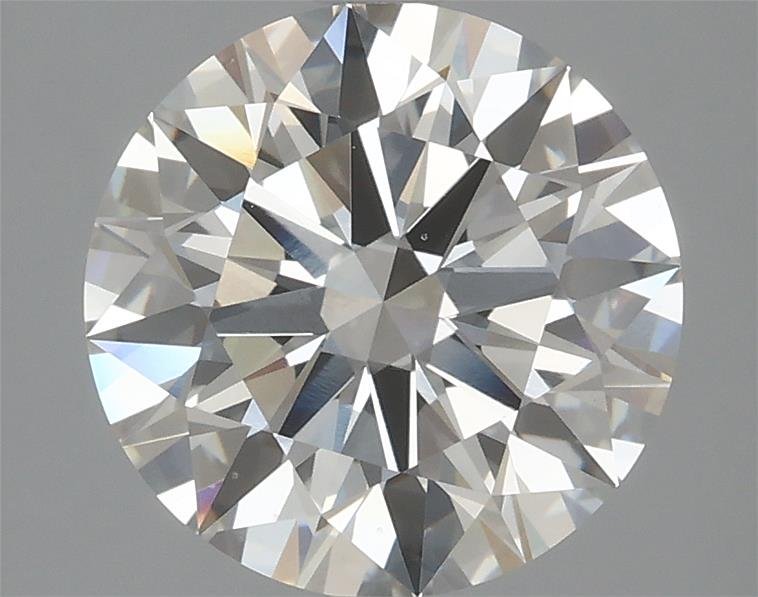 3.39ct H VS1 Rare Carat Ideal Cut Round Lab Grown Diamond