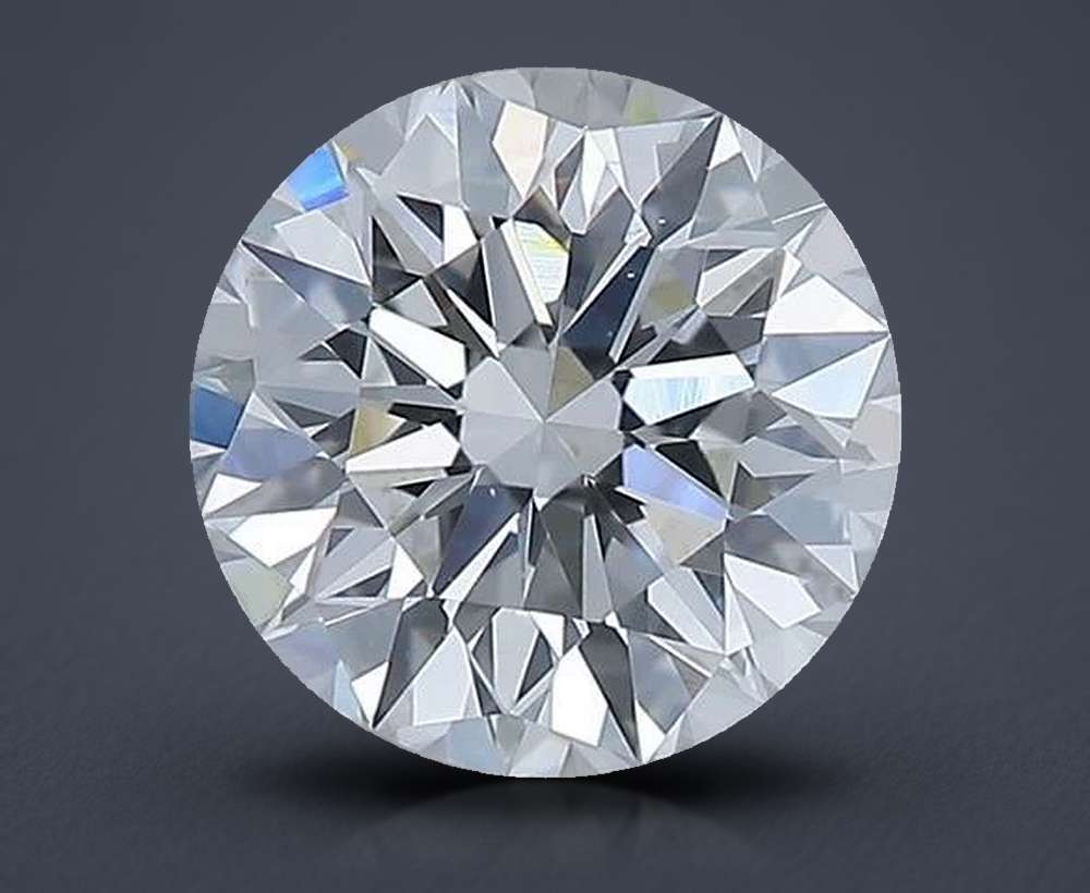 1.29 Carat Round Natural Diamond
