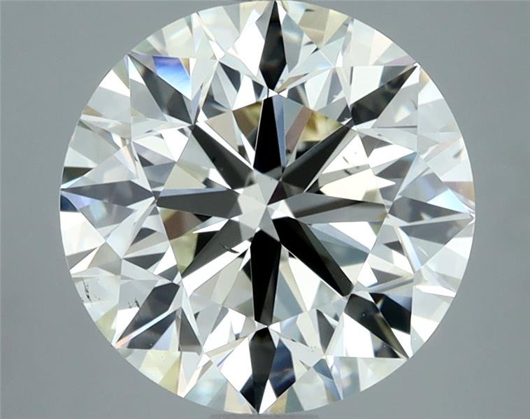 4.02ct J VS2 Excellent Cut Round Diamond