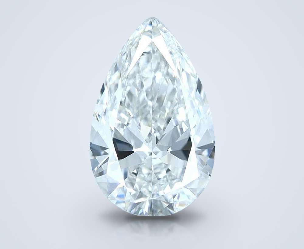 1.30 Carat Pear Natural Diamond