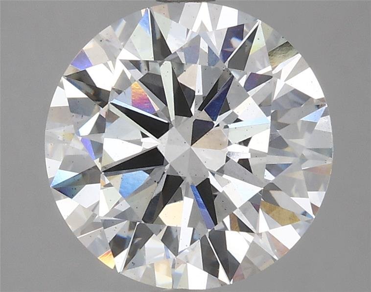 3.84ct H VS2 Excellent Cut Round Lab Grown Diamond