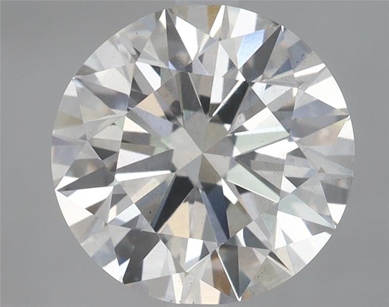 4.01ct J VS2 Rare Carat Ideal Cut Round Lab Grown Diamond