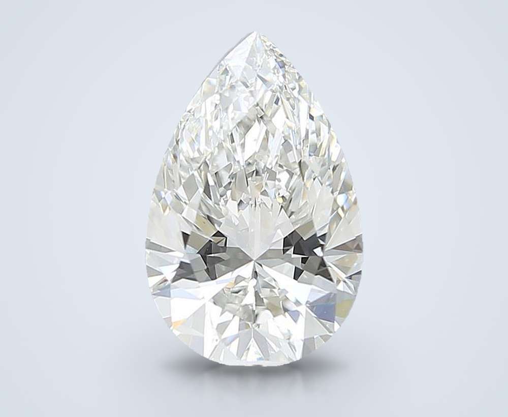 3.36 Carat Pear Lab Diamond