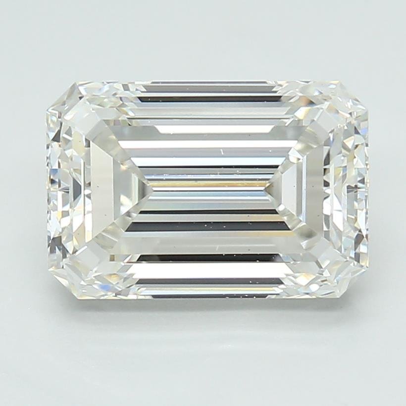 3.04ct G VS1 Excellent Cut Emerald Lab Grown Diamond