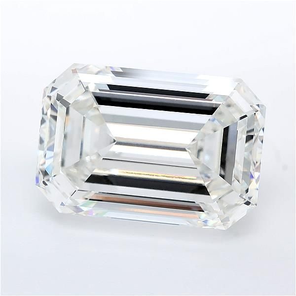 15.28ct G VVS2 Rare Carat Ideal Cut Emerald Lab Grown Diamond