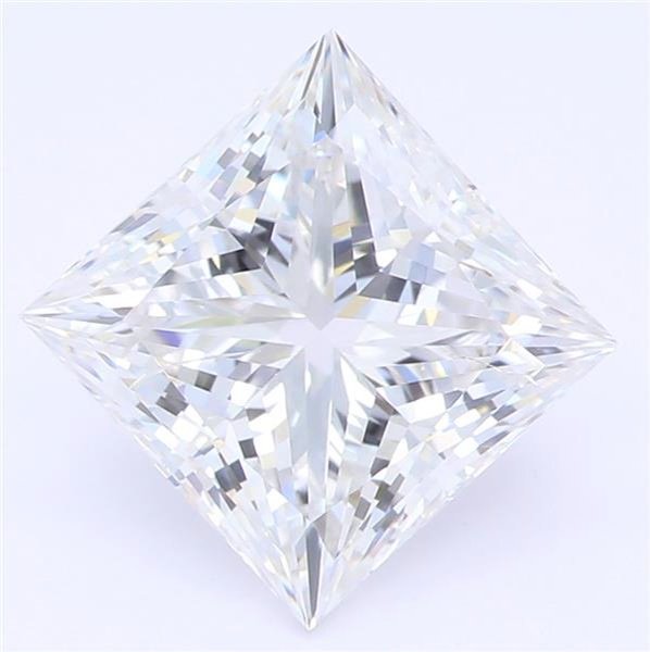 1.78ct F SI2 Rare Carat Ideal Cut Princess Lab Grown Diamond