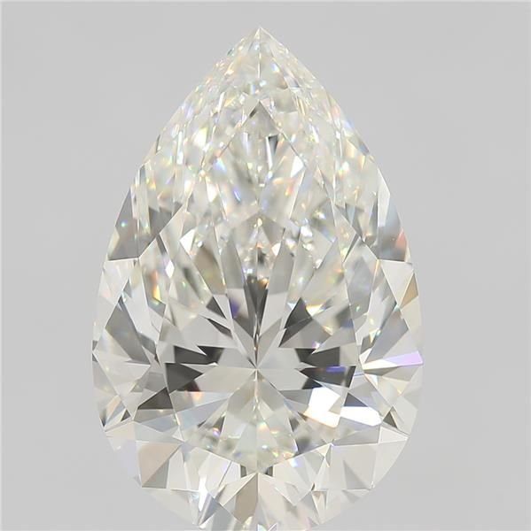 9.04ct I VVS2 Rare Carat Ideal Cut Pear Diamond