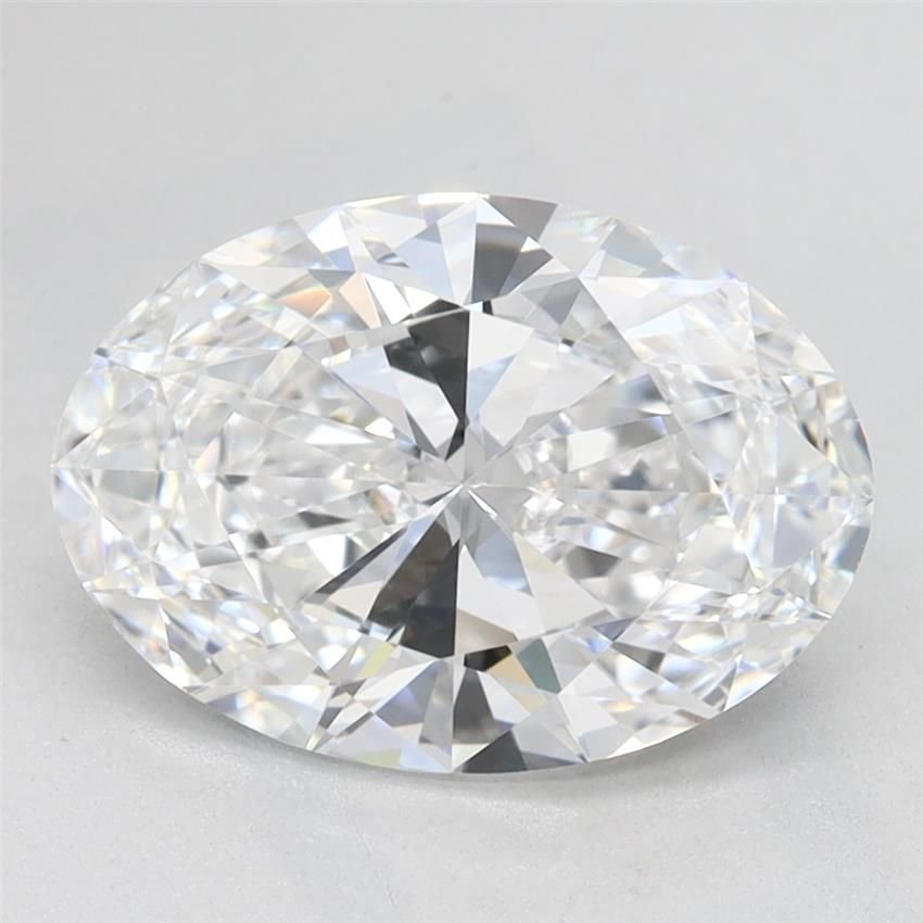 2.18ct D VVS1 Rare Carat Ideal Cut Oval Lab Grown Diamond