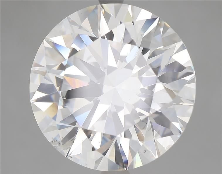 6.77ct F SI1 Rare Carat Ideal Cut Round Lab Grown Diamond