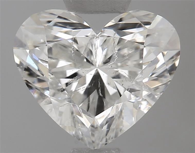 0.87ct H SI2 Rare Carat Ideal Cut Heart Diamond