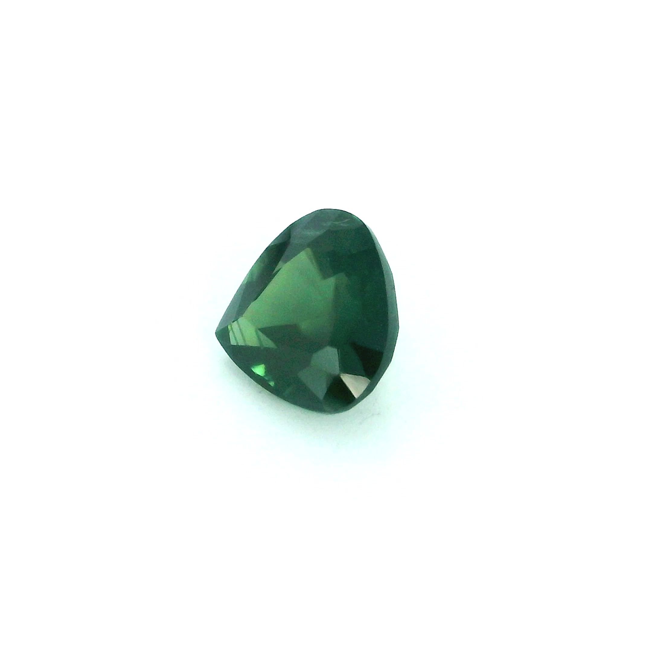1.15 Carat Green Pear Sapphire