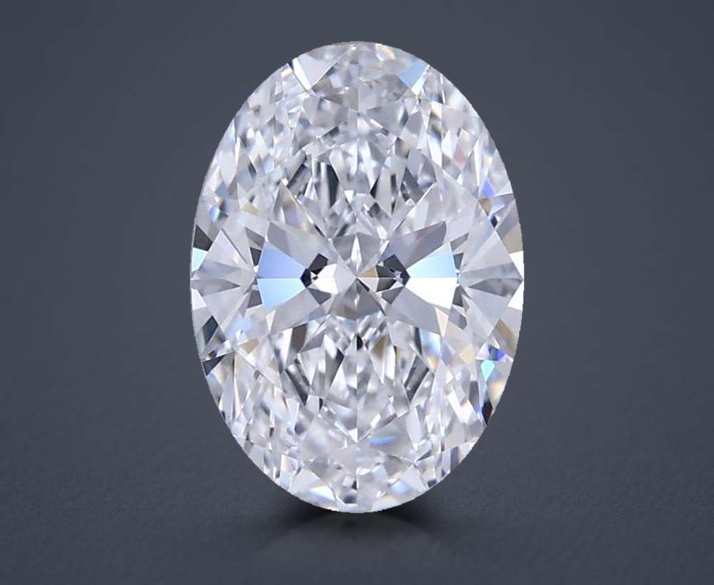 1.46 Carat Oval Lab Diamond
