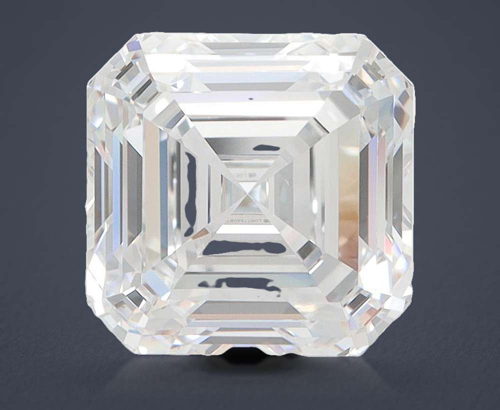 5.00 Carat Asscher Lab Diamond