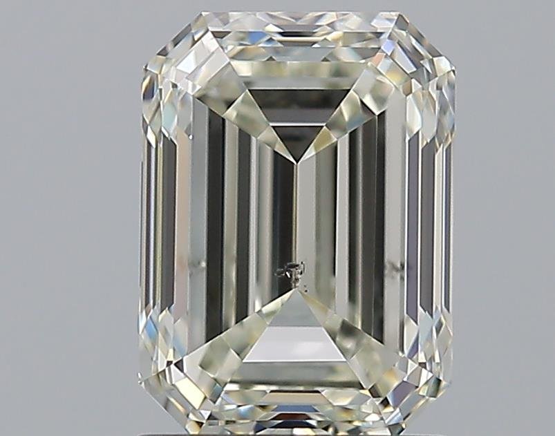 1.71ct K SI1 Excellent Cut Emerald Diamond
