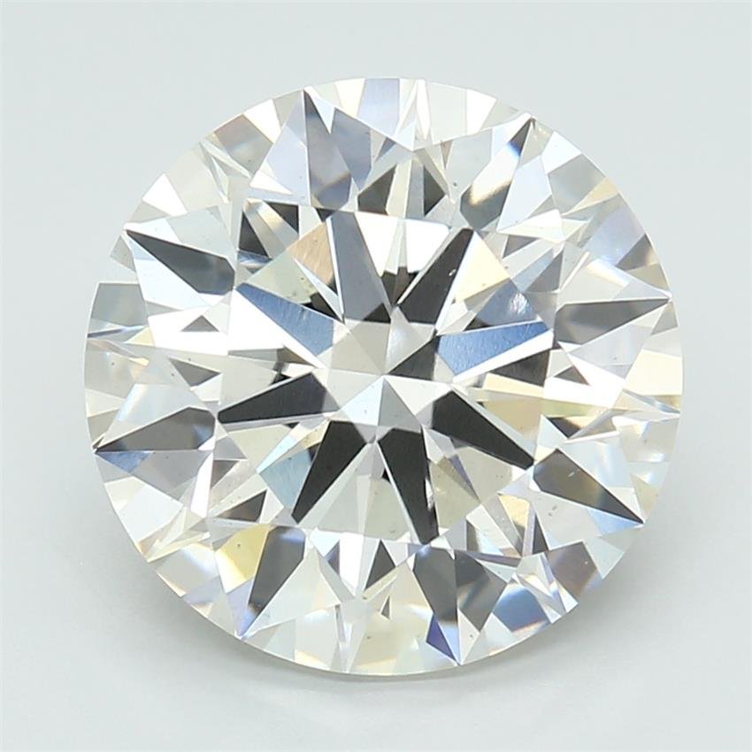 5.10ct G VS2 Rare Carat Ideal Cut Round Lab Grown Diamond