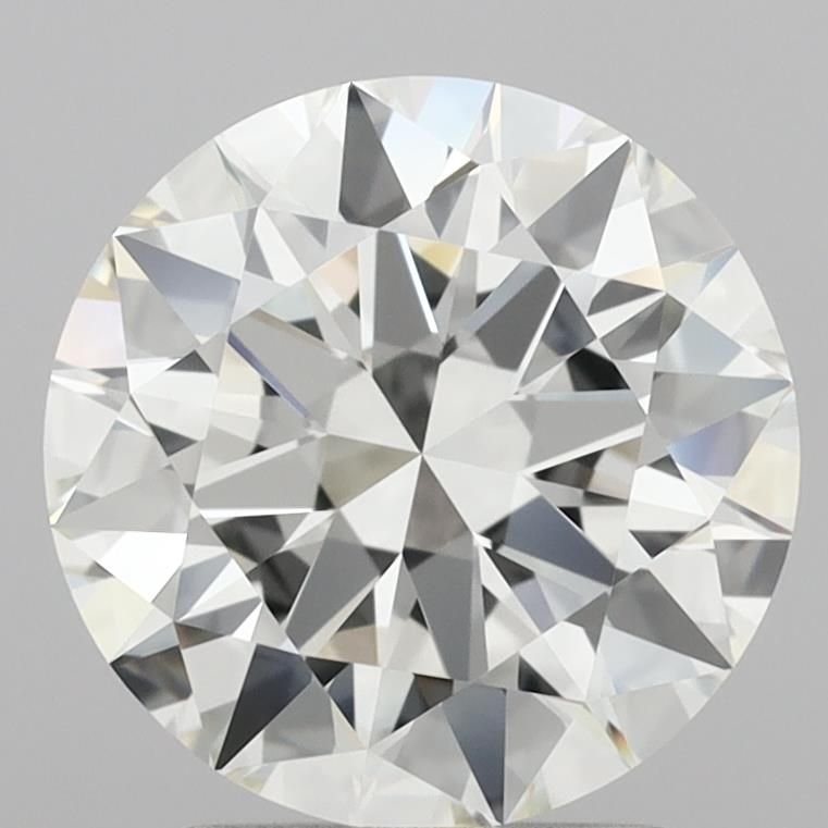 2.80ct G IF Rare Carat Ideal Cut Round Diamond