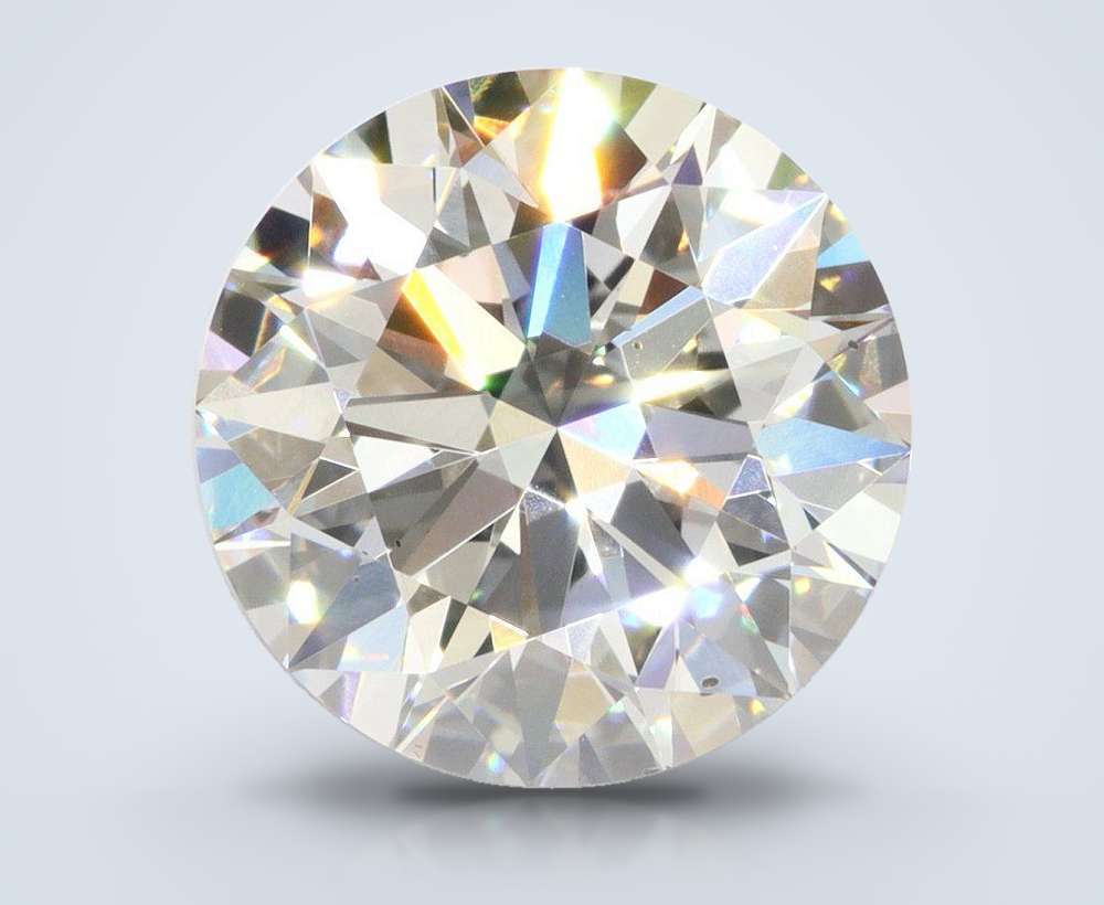 3.51 Carat Round Lab Diamond