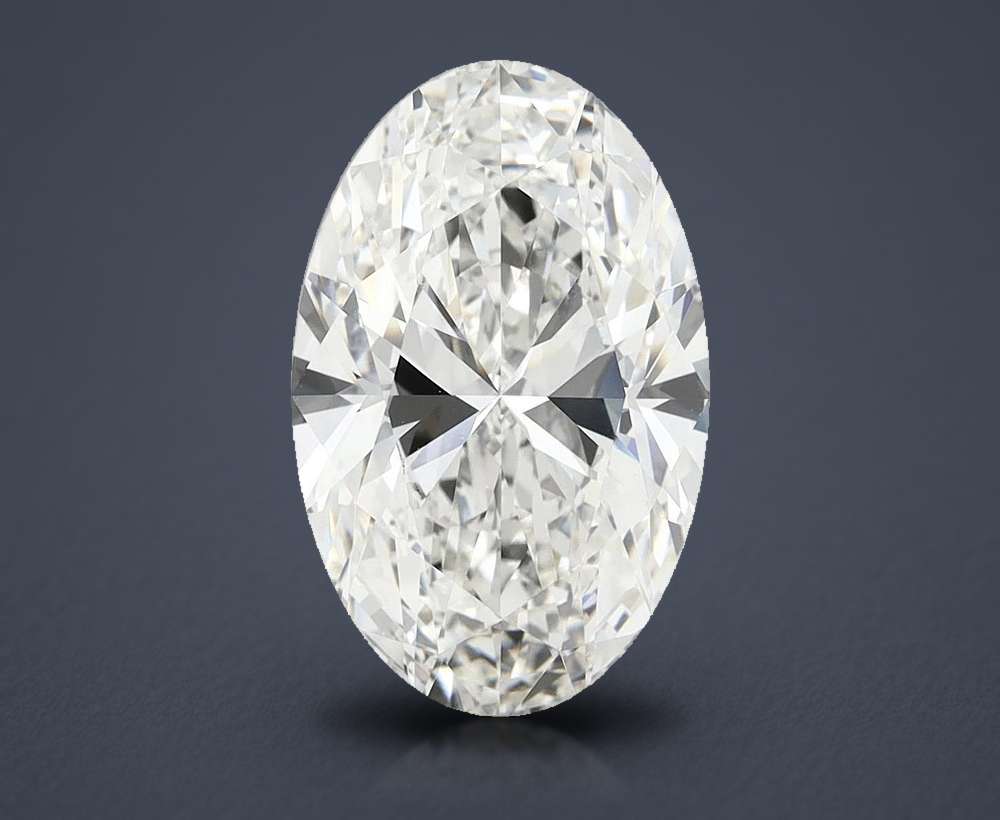 13.07 Carat Oval Lab Diamond