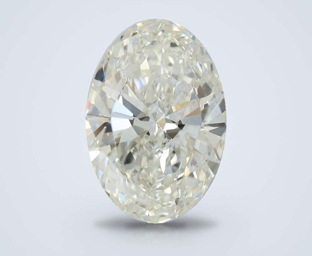 14.72 Carat Oval Lab Diamond