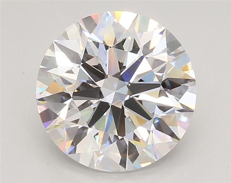 3.03ct D VS1 Rare Carat Ideal Cut Round Lab Grown Diamond