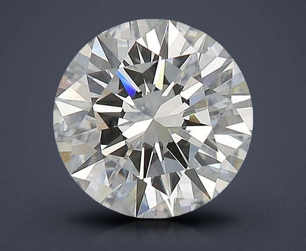 1.55 Carat Round Natural Diamond