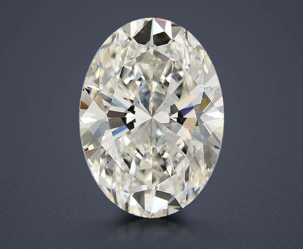 7.92 Carat Oval Lab Diamond