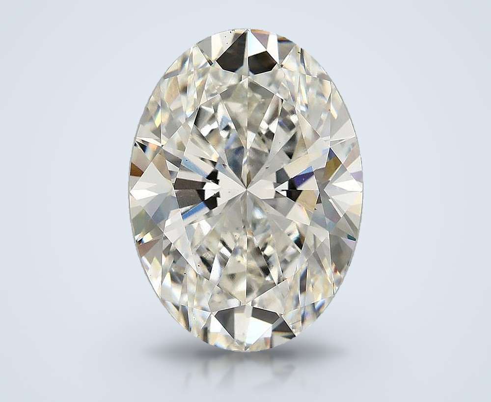 7.92 Carat Oval Lab Diamond