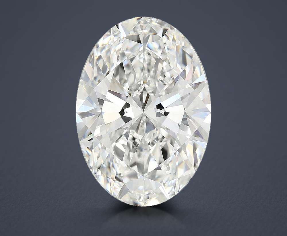 8.77 Carat Oval Lab Diamond