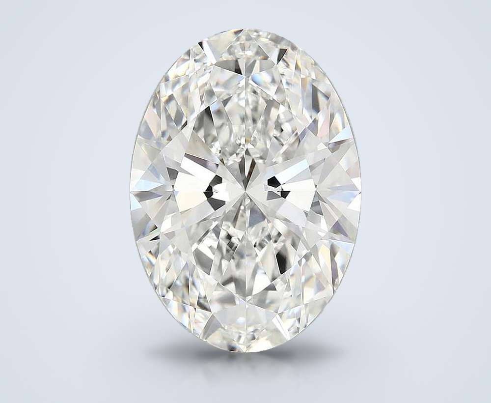 8.77 Carat Oval Lab Diamond