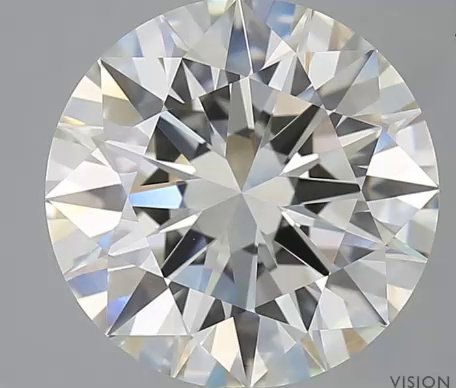 5.03ct I VS1 Rare Carat Ideal Cut Round Diamond