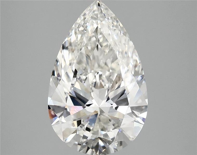 2.98 Carat Pear Lab Diamond