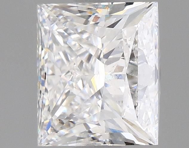 2.18ct E VS1 Rare Carat Ideal Cut Princess Lab Grown Diamond