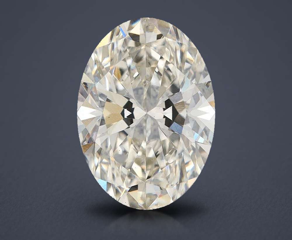 4.08 Carat Oval Lab Diamond