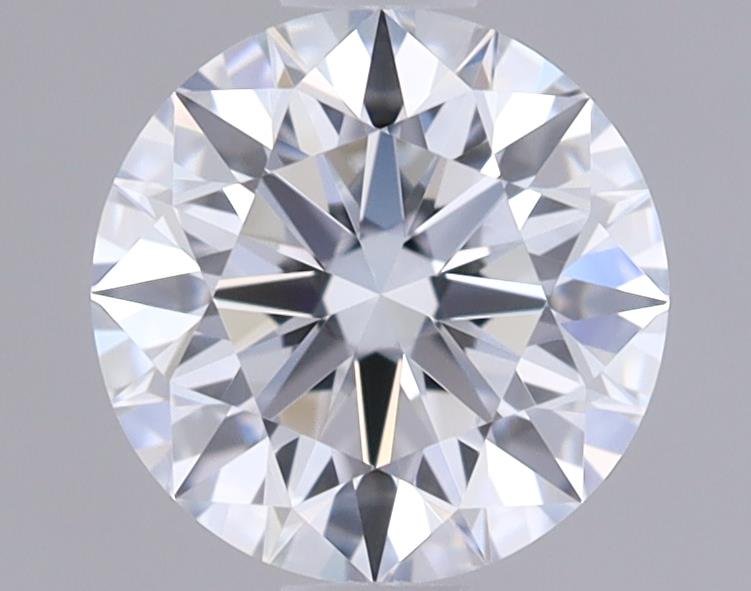 0.74ct F IF Rare Carat Ideal Cut Round Lab Grown Diamond