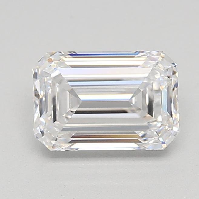 1.00ct D VS1 Rare Carat Ideal Cut Emerald Lab Grown Diamond