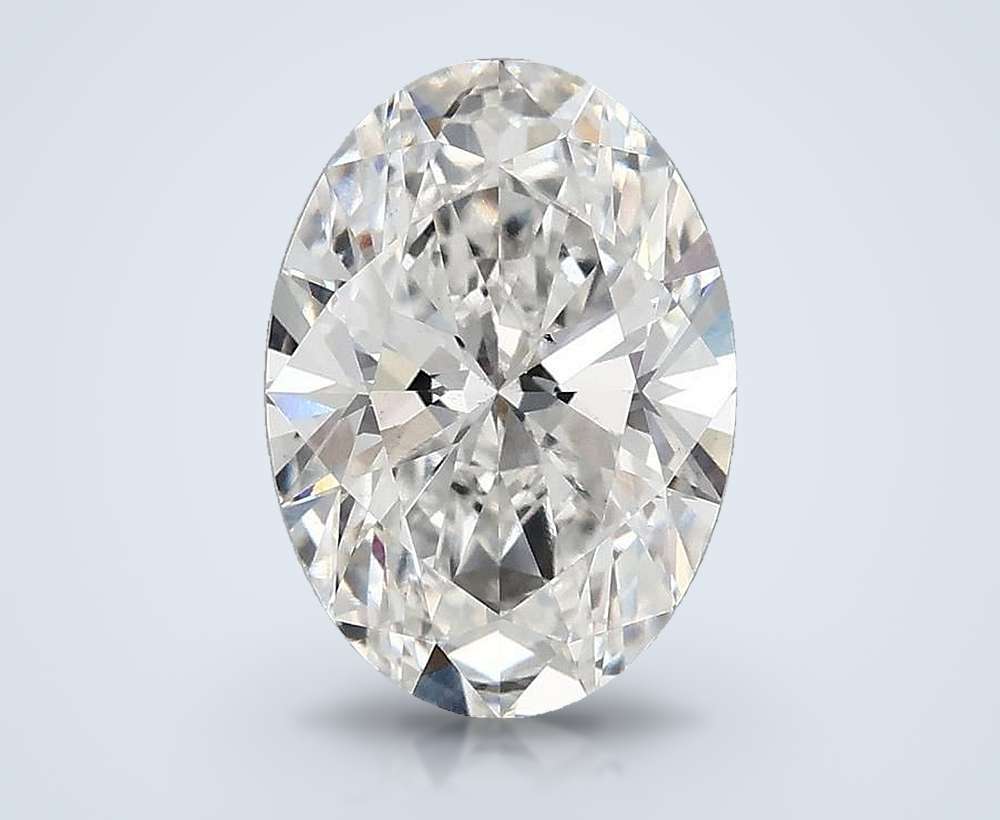 2.55 Carat Oval Lab Diamond