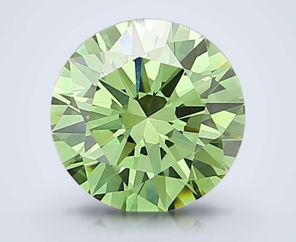1.81 Ct. Fancy Vivid Blue Cushion Lab Diamond
