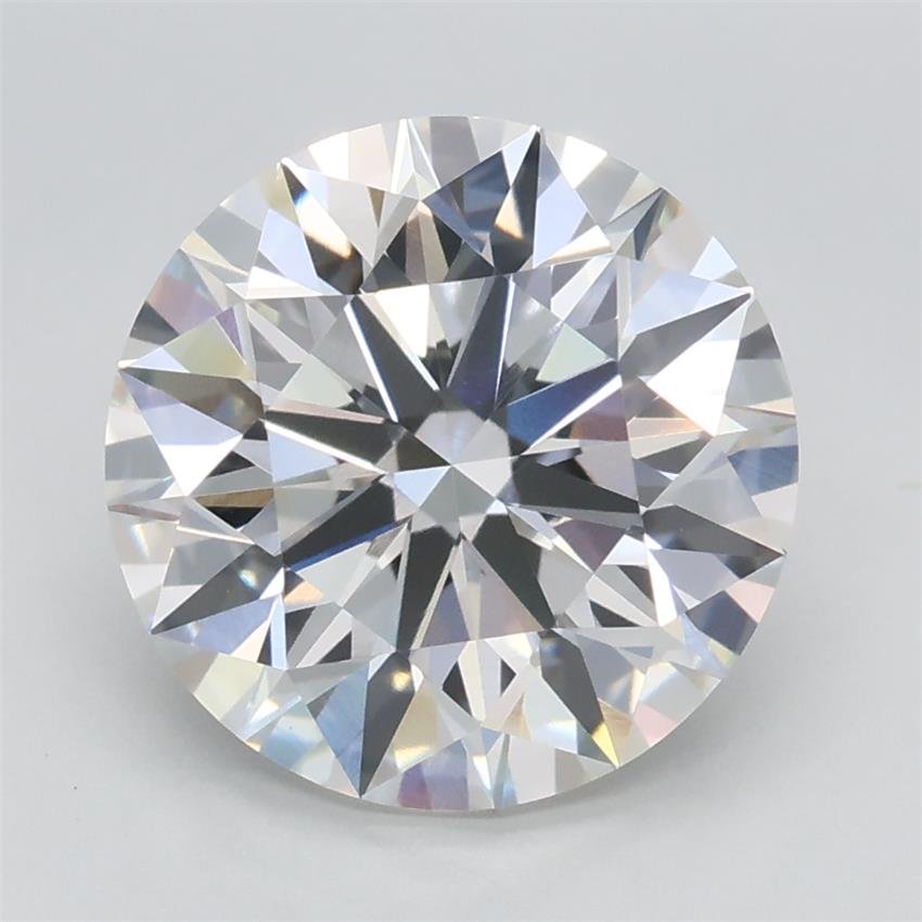 3.05ct F VVS2 Rare Carat Ideal Cut Round Lab Grown Diamond